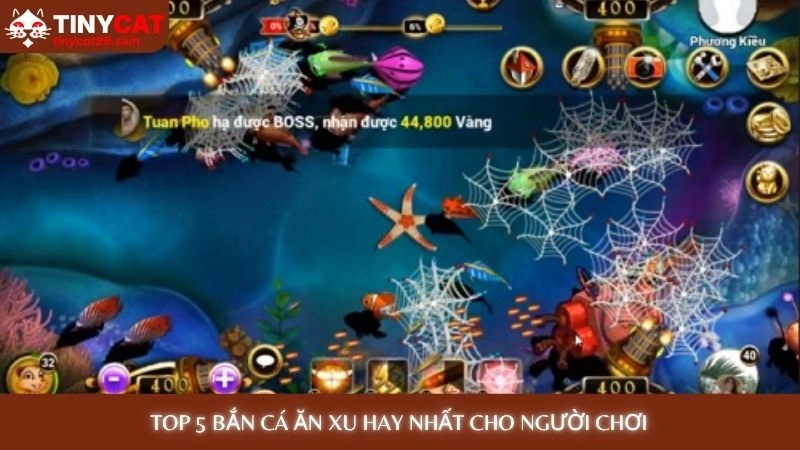 Bắn cá ăn xu - Top 5 game dễ chơi, dễ trúng thưởng nhất 2 Top 5 Bắn cá ăn xu hay nhất cho người chơi