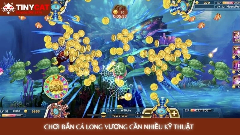Bắn cá Long Vương - Bí kíp săn rồng vàng, nổ hũ cực lớn 2 Chơi bắn cá Long vương cần nhiều kỹ thuật