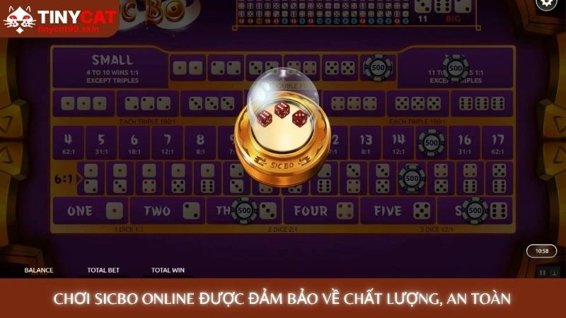 Sicbo Tài Xỉu - Hướng dẫn chơi dễ thắng cho người mới 3 Chơi Sicbo online được đảm bảo về chất lượng, an toàn