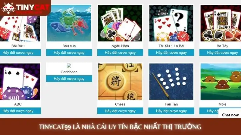 Tinycat99 là nhà cái uy tín bậc nhất thị trường Tinycat99 là nhà cái uy tín bậc nhất thị trường